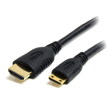Cable mini hdmi a hdmi startech 1m -  macho - macho -  negro