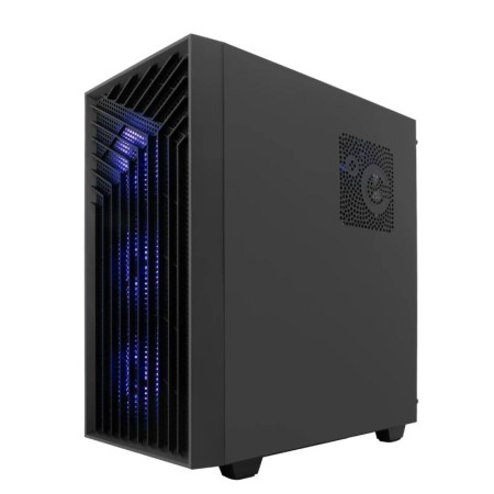 Caja ordenador gaming coolbox ga300 grid line atx argb cristal templado negro