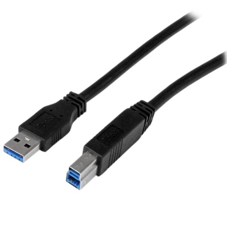 Cable usb tipo a a usb tipo b startech 1m -  macho - macho -  negro