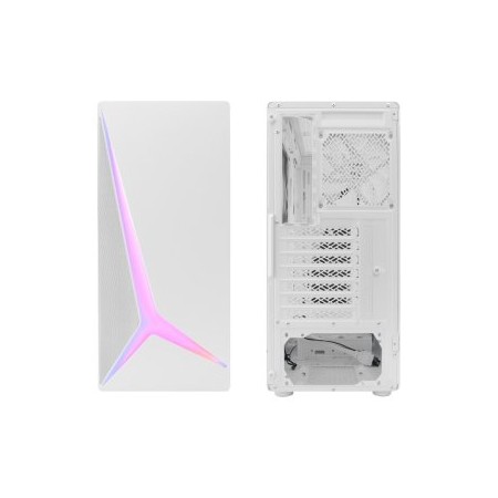 Caja ordenador gaming coolbox ga450 star light argb atx blanco