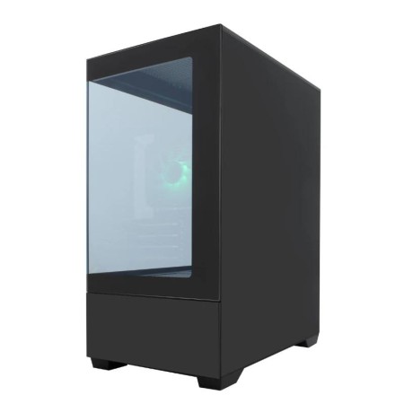 Caja ordenador gaming coolbox gm200 vision lite matx argb cristal templado negra