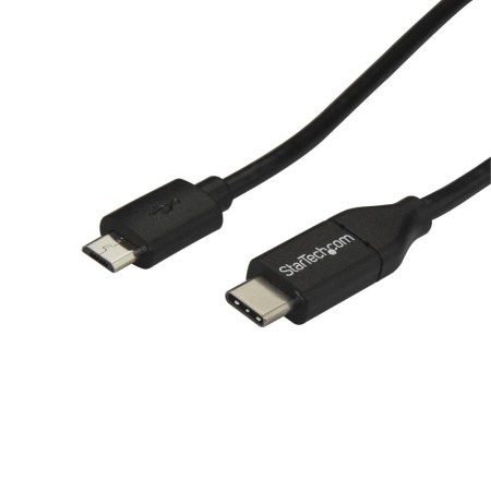 Cable usb tipo c a micro usb tipo b startech 1m -  macho - macho -  negro