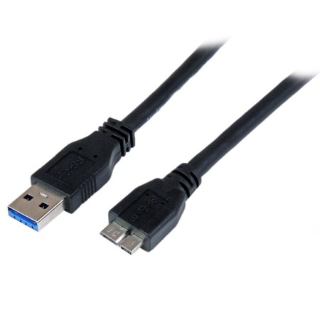 Cable usb tipo a a micro usb tipo b startech 1m -  macho - macho -  negro