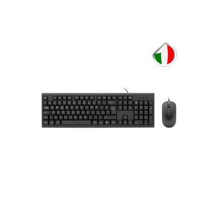 Teclado + mouse coolbox coo - ktr - 02uit negro italiano