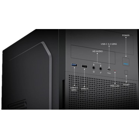 Caja ordenador coolbox m680 matx negra 500w