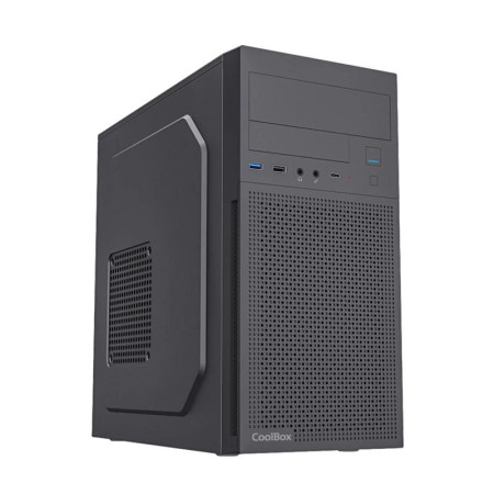 Caja ordenador coolbox m680 matx negra 500w