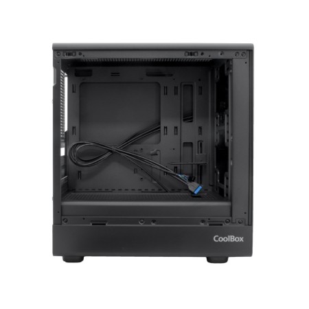 Caja ordenador gaming coolbox gm350 darkface matx cristal templado negra
