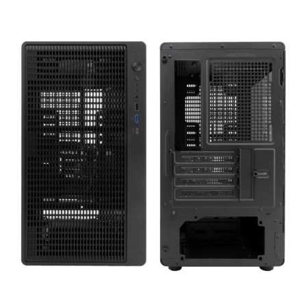 Caja ordenador gaming coolbox gm350 darkface matx cristal templado negra