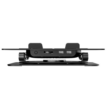 Soporte - base refrigeracion para portatil coolbox coolair 1vrgb ajustable haste 17 pulgadas negro