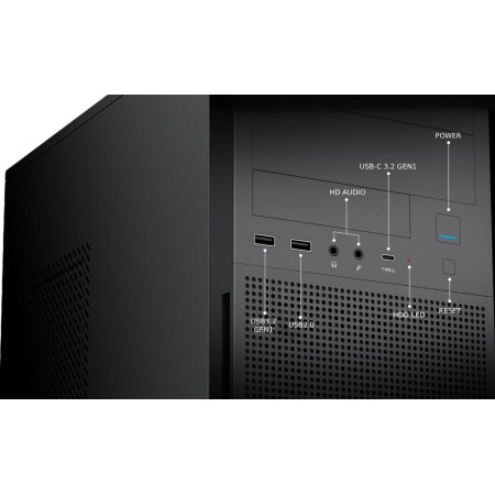 Caja ordenador coolbox atx a780 usb - c 3.2 gen1 fte.500w 80+ bronze