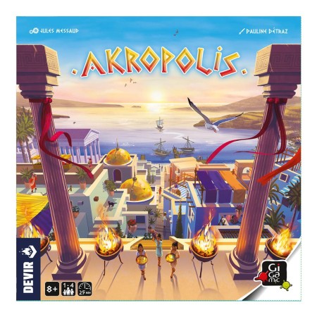 Juego de mesa akropolis