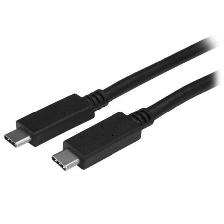 Cable usb tipo c startech 1m -  macho - macho -  negro