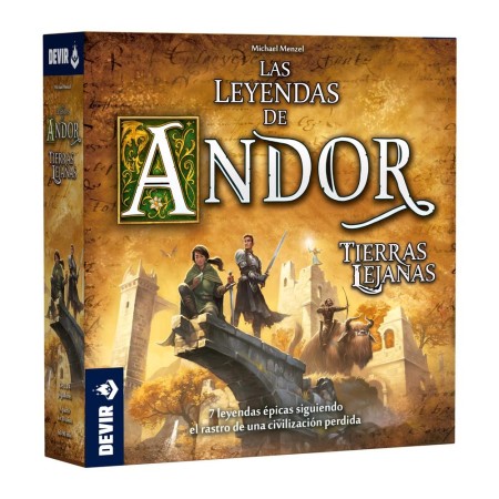 Juego de mesa las leyendas de andor: tierras lejanas