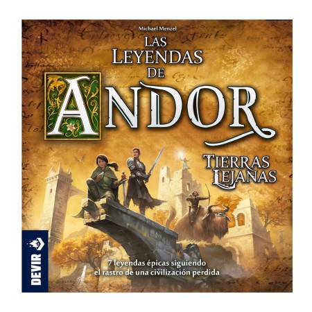 Juego de mesa las leyendas de andor: tierras lejanas