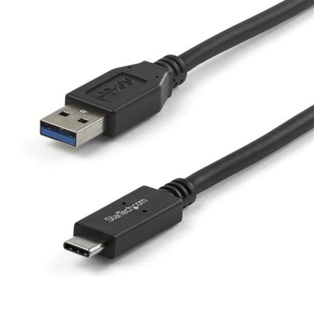 Cable usb tipo c a usb tipo a startech 1m -  macho - macho -  negro
