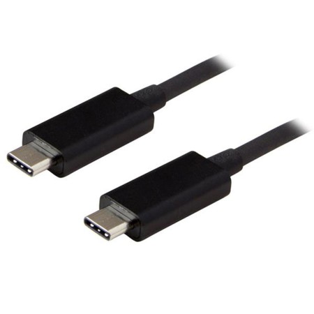 Cable usb tipo c startech 1m -  macho - macho -  negro