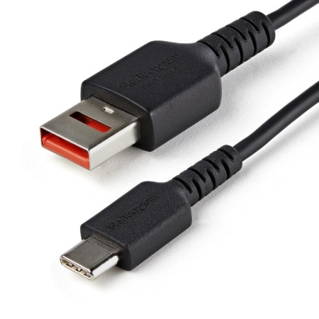 Cable usb tipo c a usb tipo a startech 1m -  macho - macho -  negro