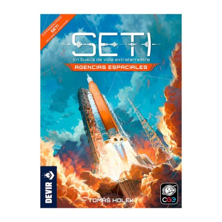 Expansión juego de mesa seti: agencias espaciales