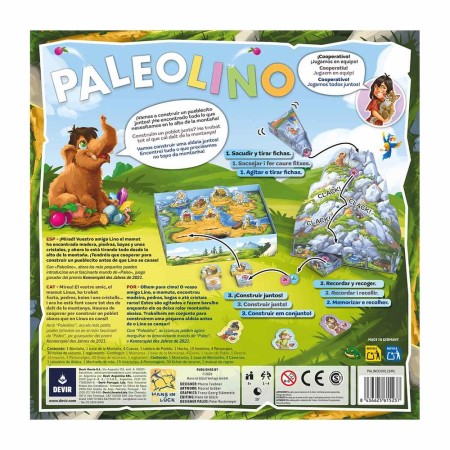 Juego de mesa paleolino