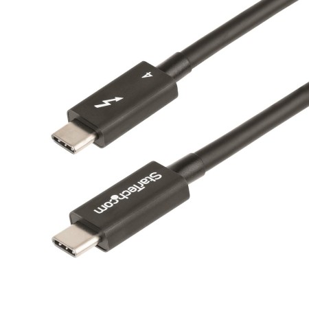 Cable usb tipo c startech 1m -  macho - macho -  negro