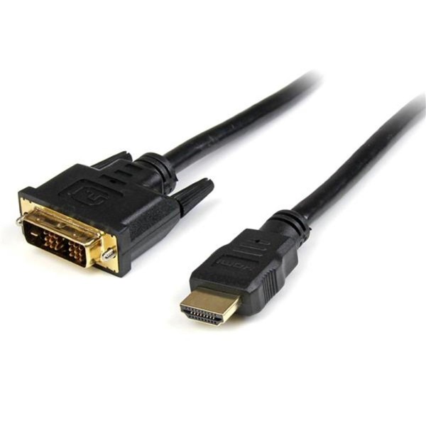 Cable hdmi a dvi - d startech 1m -  macho - macho -  negro