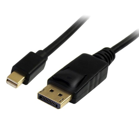 Cable mini dp a displayport startech 1m -  macho - macho -  negro