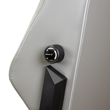 Silla gaming phoenix monarch remaster cuero napa gris talla r