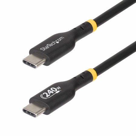 Cable ubs tipo c startech 1m -  macho - macho -  negro