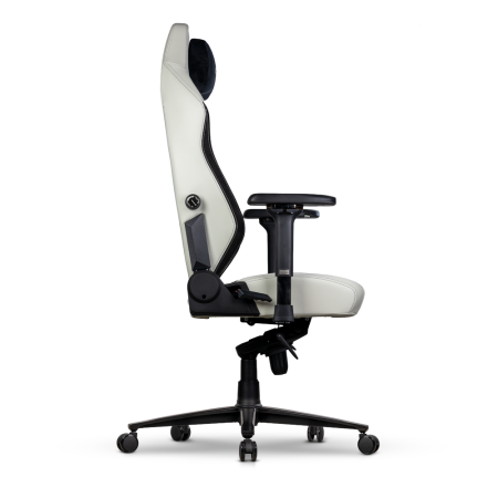 Silla gaming phoenix monarch remaster cuero napa negra y blanca talla r