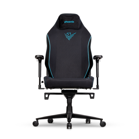 Silla gaming phoenix monarch remaster tela gris oscuro talla r