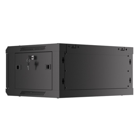 Armario rack phoenix 4u 600x450x279 auto - ensamblado 19″ hasta 60 kg negro