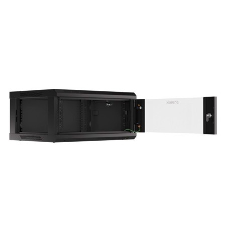 Armario rack phoenix 4u 600x450x279 auto - ensamblado 19″ hasta 60 kg negro