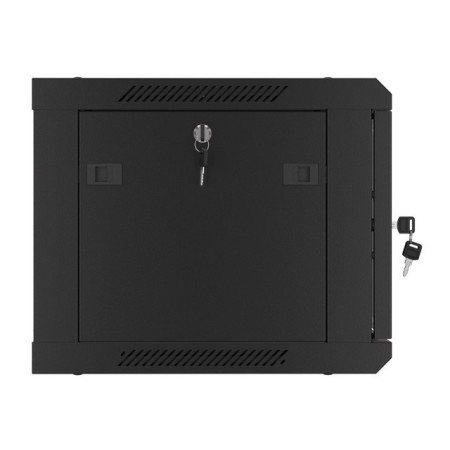 Armario rack phoenix 6u 600x450x368 auto - ensamblado 19″ hasta 60 kg negro