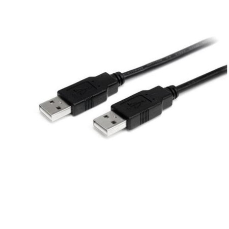 Cable usb tipo a startech 2m -  macho - macho -  negro