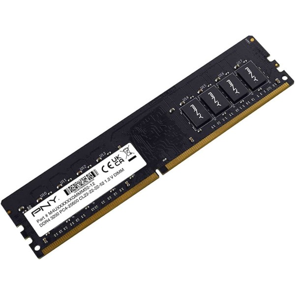 Memoria ram ddr4 16gb pny 3200mhz udimm