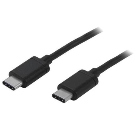 Cable usb tipo c startech 2m -  macho - macho -  negro