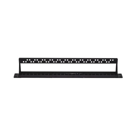 Phoenix patch panel vacio para rack de 24 puertos categoria 6 1u