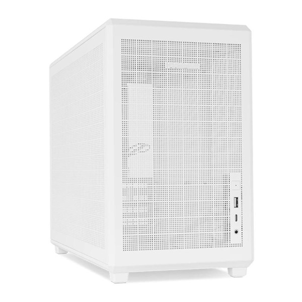 Caja ordenador gaming nox hummer refresh matx blanca