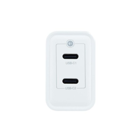 Coolbox Cargador Gan 35W USB-C/USB-C PARED
