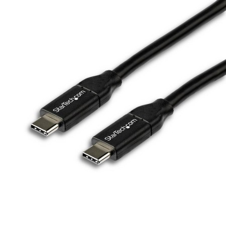 Cable usb tipo c startech 2m -  macho - macho -  negro