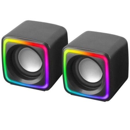 MARS GAMING Altavoces MSCUBE Premium 8W BLACK