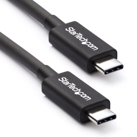 Cable usb tipo c startech 2m -  macho - macho -  negro