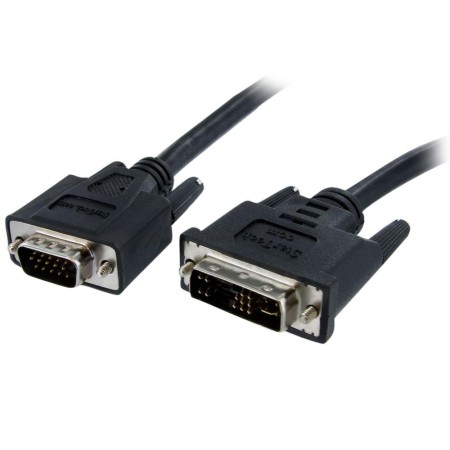 Cable dvi - d a vga startech 2m -  macho - macho -  negro