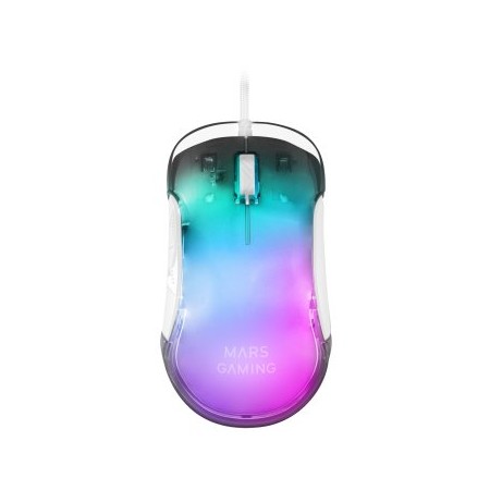 Mouse raton mars gaming mmgloww optico usb 7 botones 12800ppp rgb