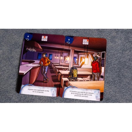 Juego de mesa back stories - sola bajo el hielo