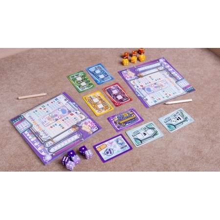Juego de mesa virus! roll & write