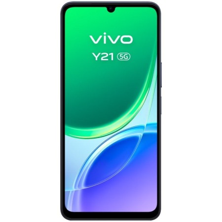 Smartphone Vivo Y21 4GB/ 256GB/ 6.74″/ 5G/ Negro/ Incluye Cargador + Auriculares