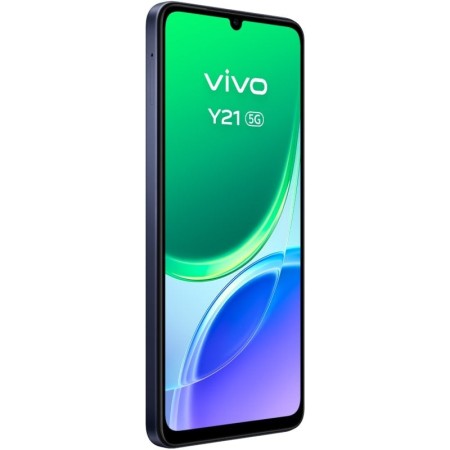 Smartphone Vivo Y21 4GB/ 256GB/ 6.74″/ 5G/ Negro/ Incluye Cargador + Auriculares
