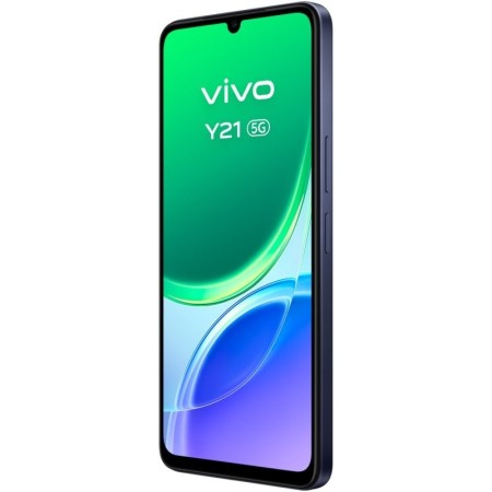 Smartphone Vivo Y21 4GB/ 256GB/ 6.74″/ 5G/ Negro/ Incluye Cargador + Auriculares
