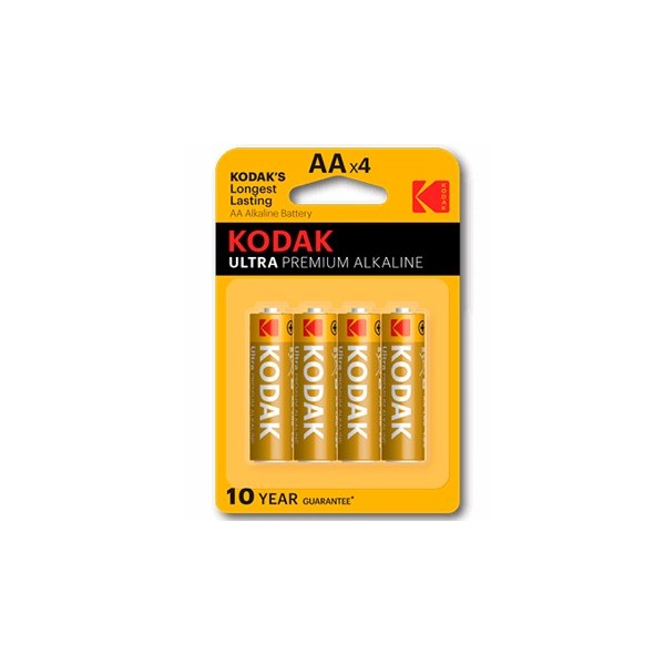 Blister pilas kodak alcalina ultra aa lr6 -  blister 4 pilas